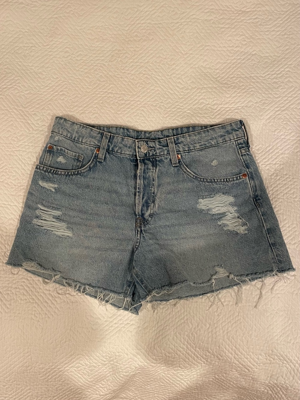 &Denim 90s Boyfriend Jean Short Size 6